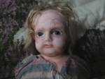 old chalk face doll a